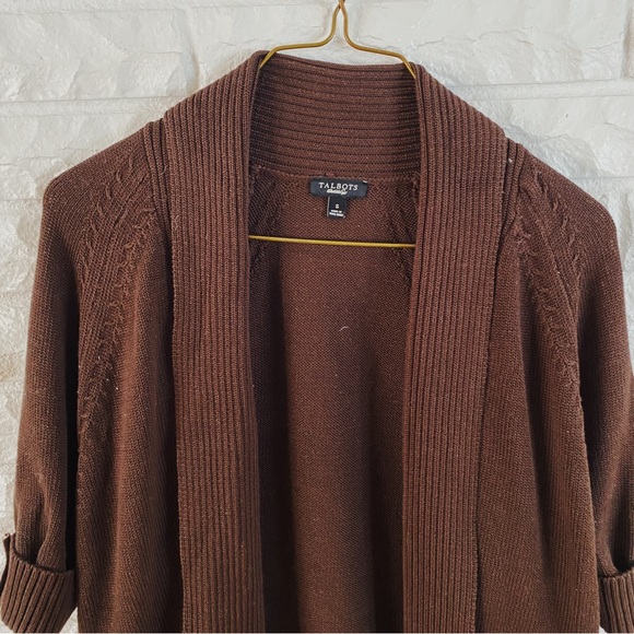 Talbots Open Front Cardigan - Picture 3 of 6